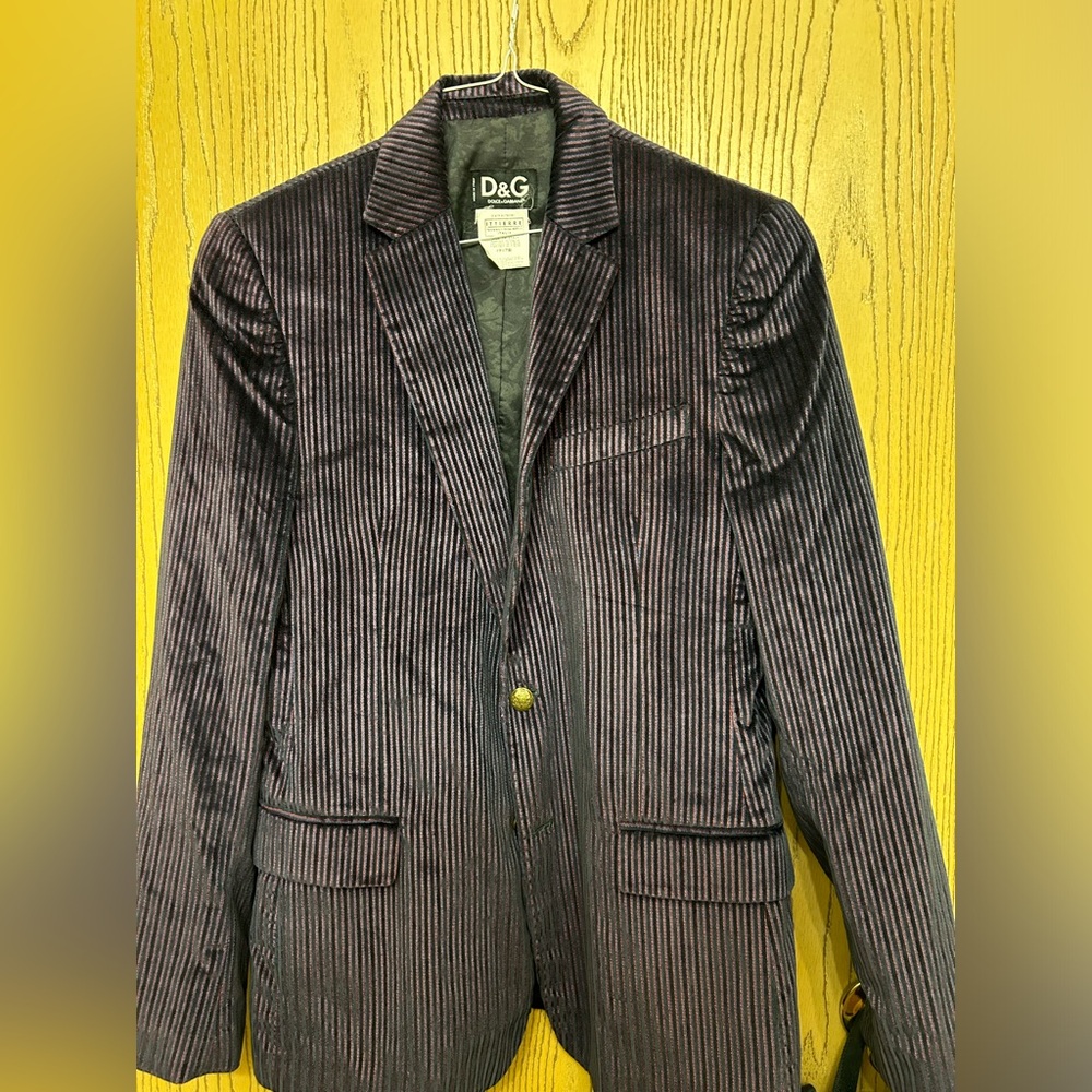 Dolce and Gabbana Purple Men’s blazer